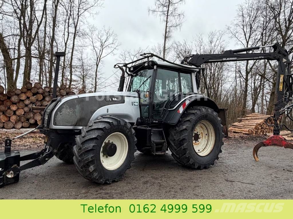 Valtra T 191 Martimex 2x 8T Jake Rahmen Kran 8m Лесохозяйственные тракторы