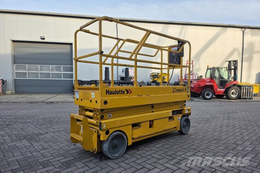 Haulotte Compact 8 As-Is, Electric, 8.2m Working Height, 35 シザースリフト