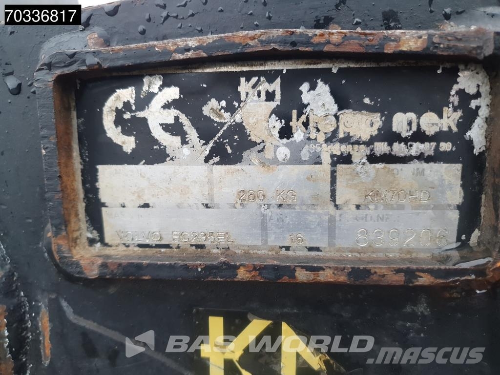 Volvo ECR235 E L Bageri guseničari