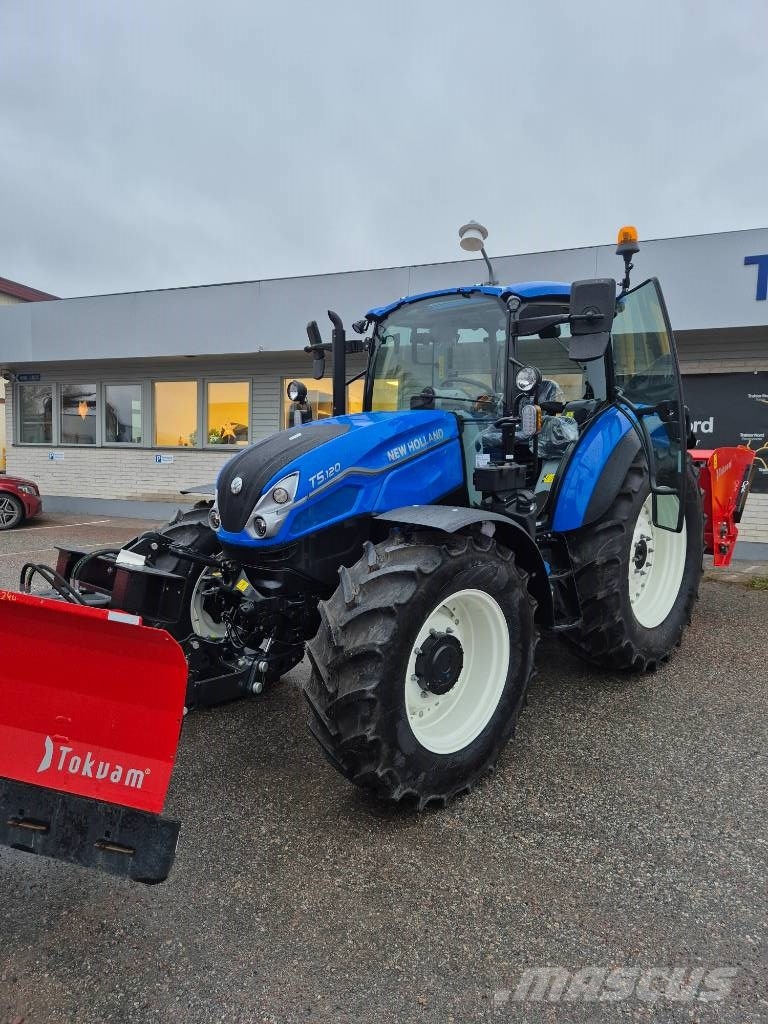 New Holland T5.120 DC 트랙터