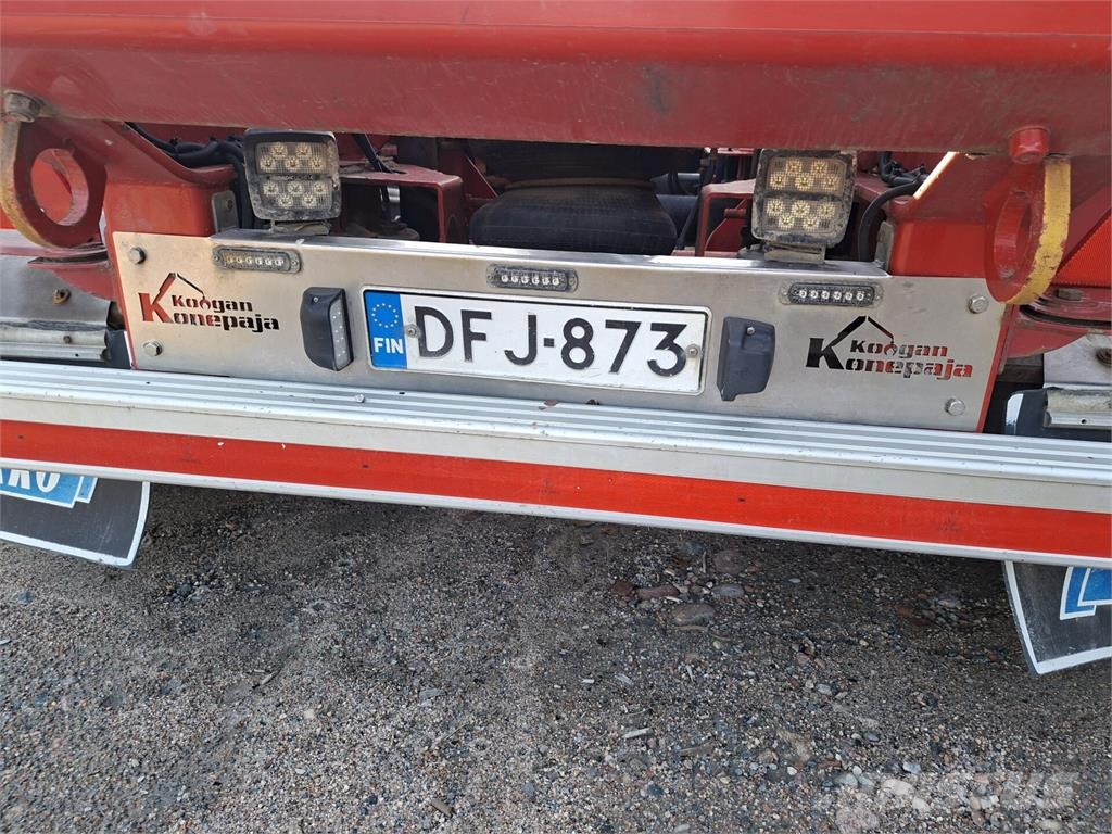 Närko D5 Rönkszállító pótkocsik