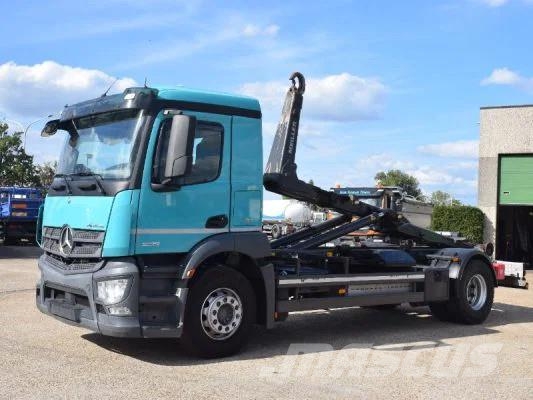 Mercedes-Benz Antos 1835 Hooklift Rol kiper kamioni sa kukom za podizanje tereta