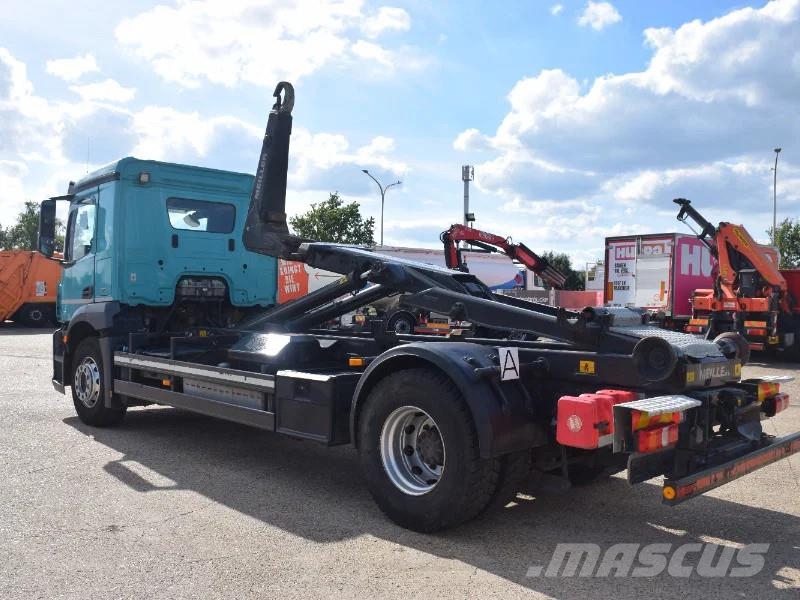 Mercedes-Benz Antos 1835 Hooklift Rol kiper kamioni sa kukom za podizanje tereta
