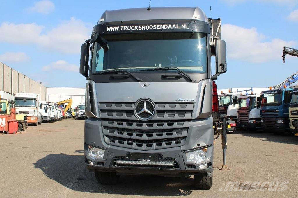 Mercedes-Benz Arocs 2858 6x4 PALFINGER S260Z96 (2022) FOREST/WOO Kranen voor alle terreinen