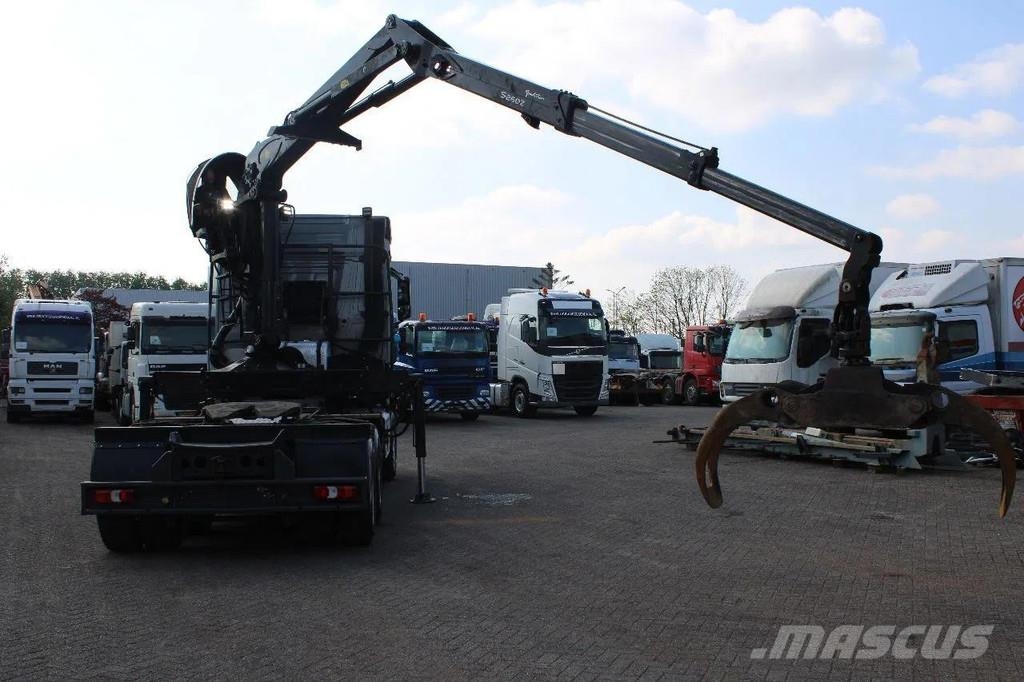 Mercedes-Benz Arocs 2858 6x4 PALFINGER S260Z96 (2022) FOREST/WOO Kranen voor alle terreinen