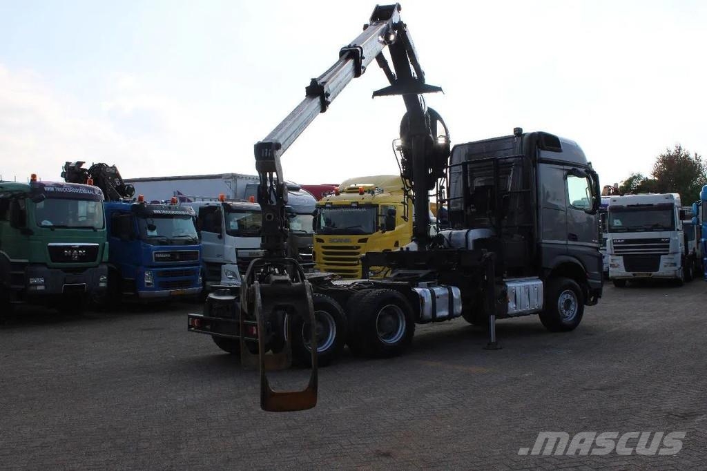 Mercedes-Benz Arocs 2858 6x4 PALFINGER S260Z96 (2022) FOREST/WOO Polovne dizalice za sve terene