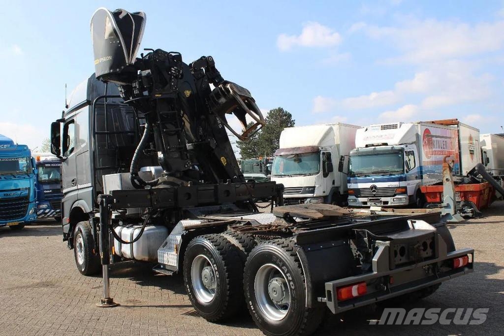 Mercedes-Benz Arocs 2858 6x4 PALFINGER S260Z96 (2022) FOREST/WOO Polovne dizalice za sve terene