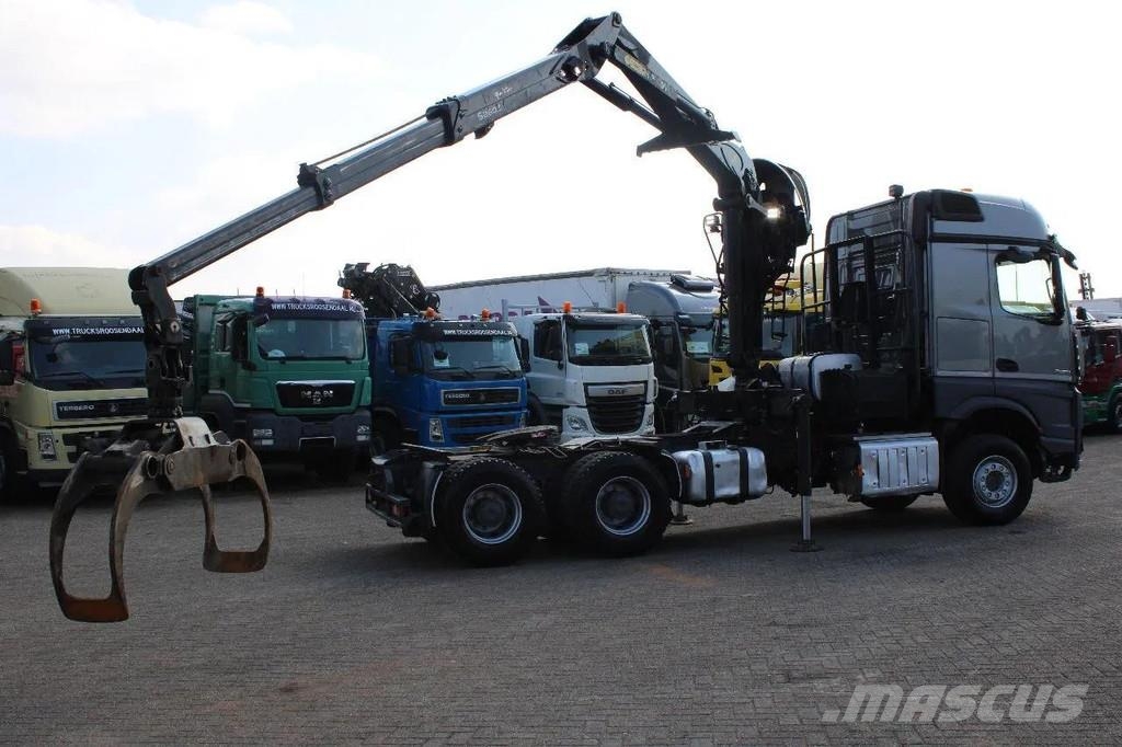 Mercedes-Benz Arocs 2858 6x4 PALFINGER S260Z96 (2022) FOREST/WOO Polovne dizalice za sve terene