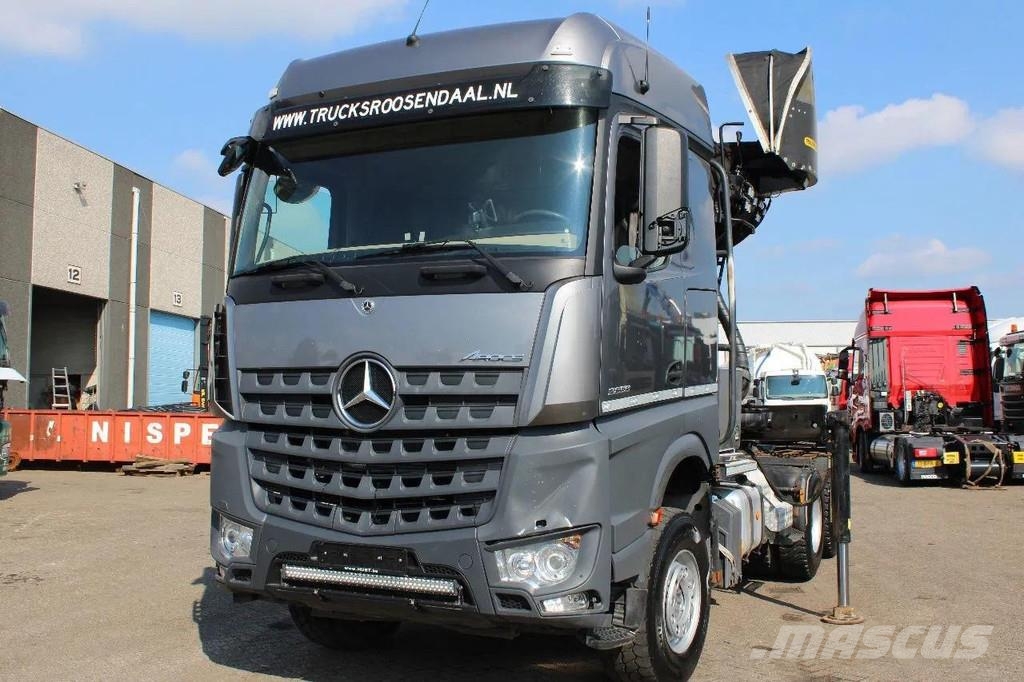 Mercedes-Benz Arocs 2858 6x4 PALFINGER S260Z96 (2022) FOREST/WOO Polovne dizalice za sve terene