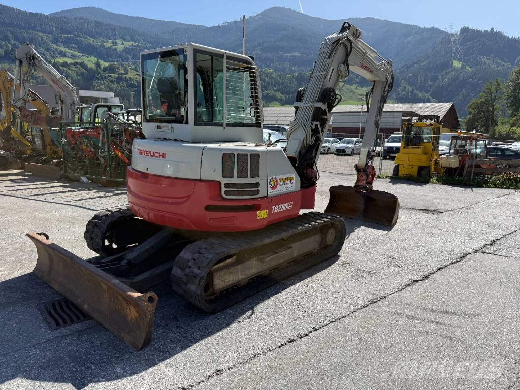 Takeuchi TB 280 FR Excavadoras 7t - 12t