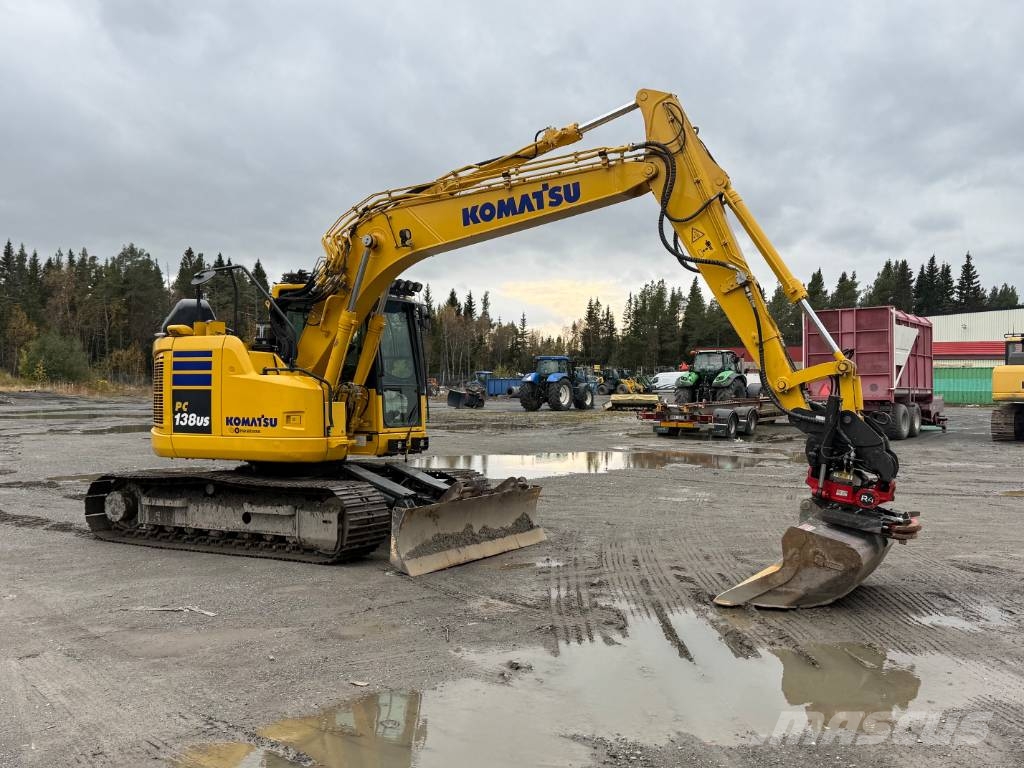 Komatsu PC 138 US-11E0 Roomikekskavaatorid