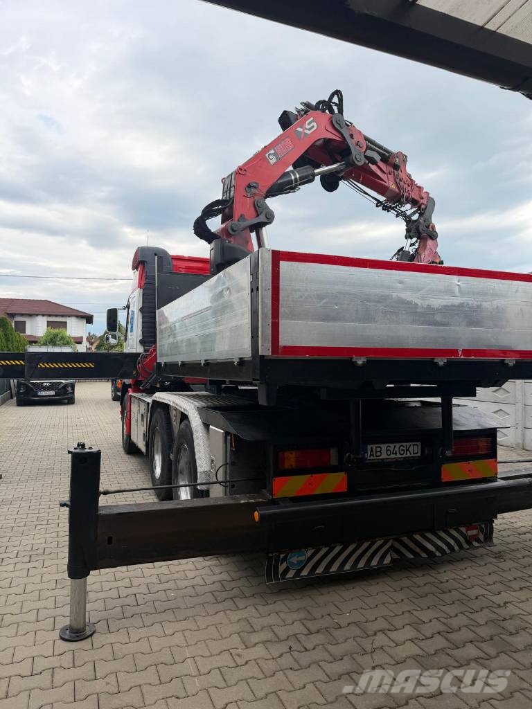 Volvo FM 480 Araç üzeri vinçler