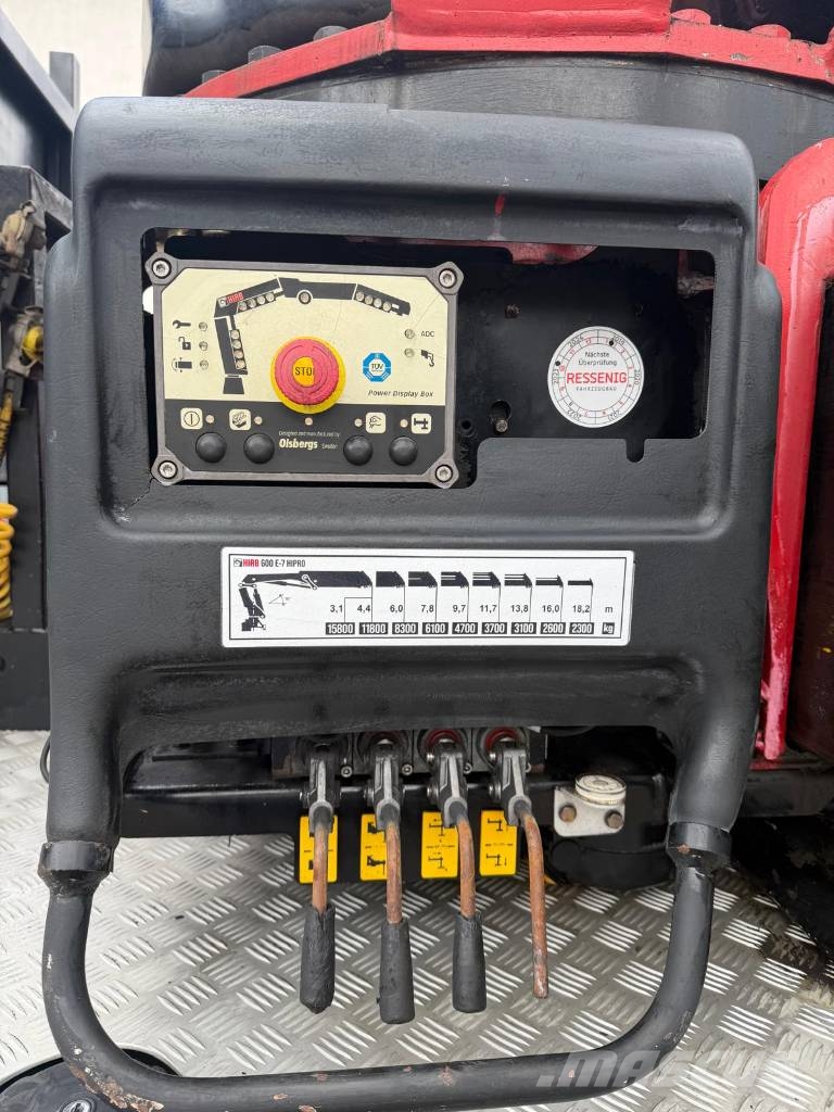 Volvo FM 480 Araç üzeri vinçler