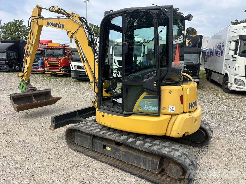 Komatsu PC 55 MR Mini rýpadlá < 7t