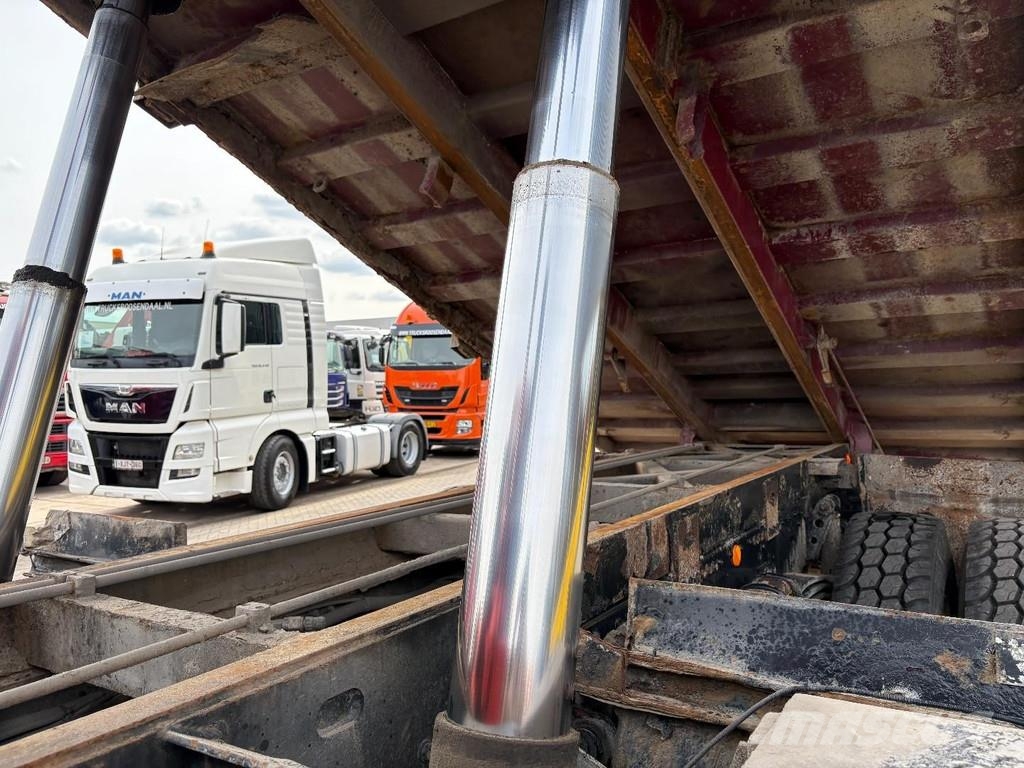MAN TGA 33.390 + 6x4 + PK15002 + TIPPER + MANUAL + SPR Grúas todo terreno