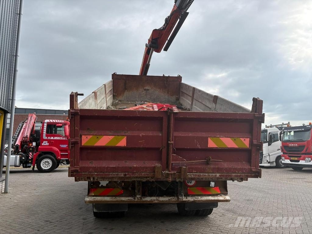 MAN TGA 33.390 + 6x4 + PK15002 + TIPPER + MANUAL + SPR Grúas todo terreno