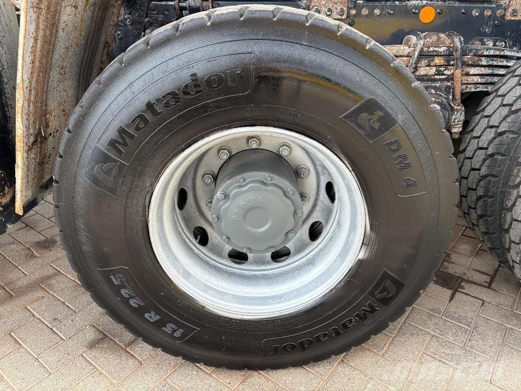MAN TGA 33.390 + 6x4 + PK15002 + TIPPER + MANUAL + SPR Grúas todo terreno