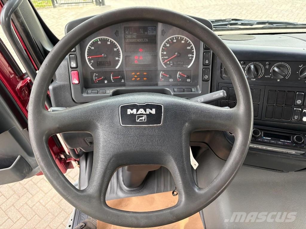 MAN TGA 33.390 + 6x4 + PK15002 + TIPPER + MANUAL + SPR Univerzálne terénne žeriavy
