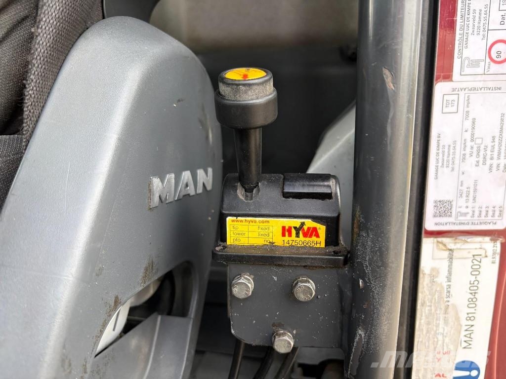 MAN TGA 33.390 + 6x4 + PK15002 + TIPPER + MANUAL + SPR Univerzálne terénne žeriavy