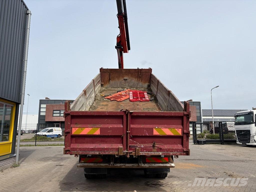MAN TGA 33.390 + 6x4 + PK15002 + TIPPER + MANUAL + SPR Grúas todo terreno