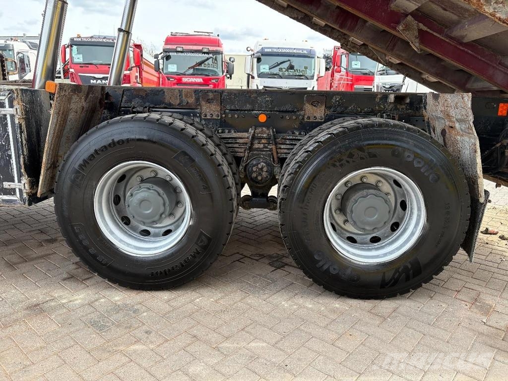 MAN TGA 33.390 + 6x4 + PK15002 + TIPPER + MANUAL + SPR Grúas todo terreno