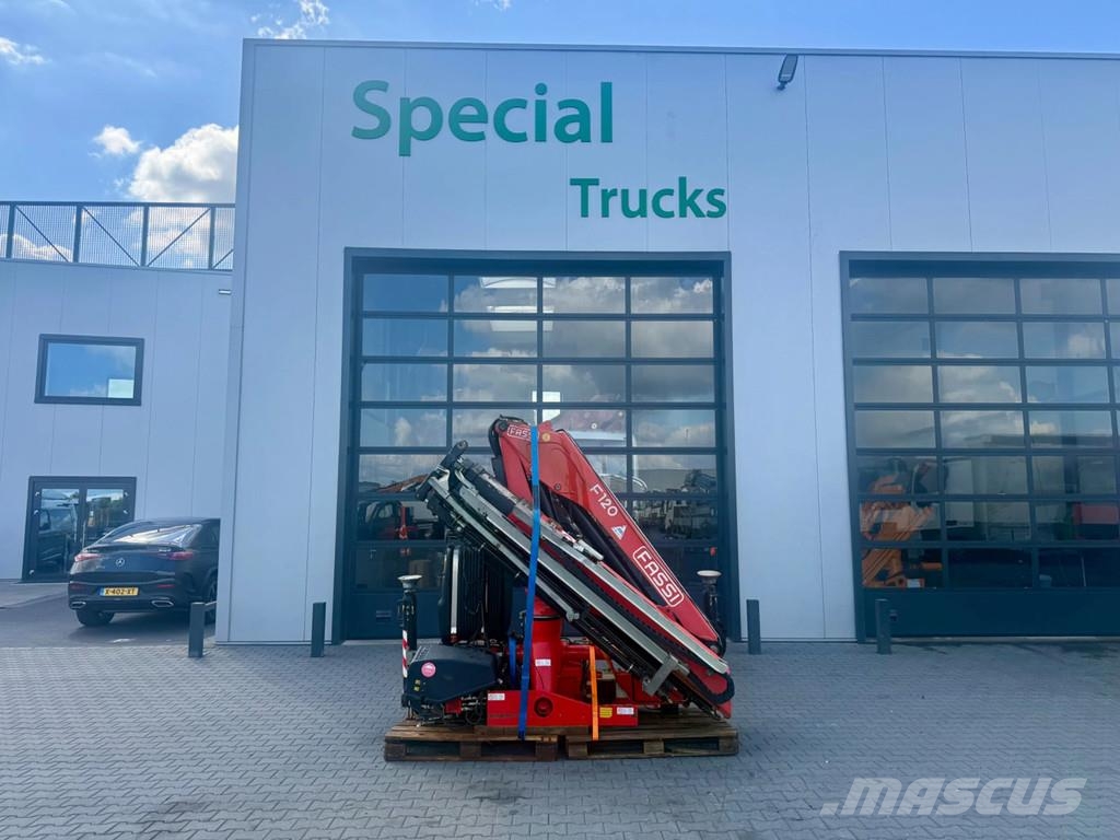 Fassi F120B.1.23 E-Dynamic – 2013 – 3x Hydraulisch Rabljeni žerjavi za vsak teren