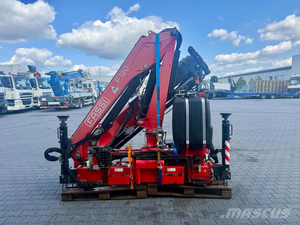Fassi F120B.1.23 E-Dynamic – 2013 – 3x Hydraulisch Rabljeni žerjavi za vsak teren