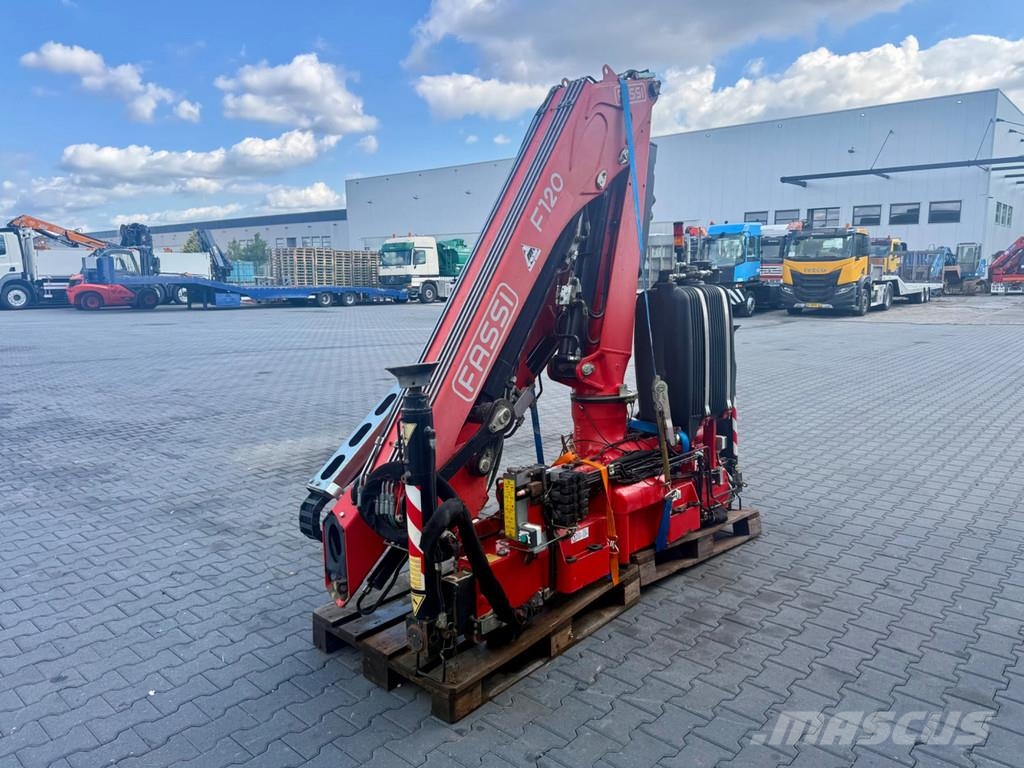 Fassi F120B.1.23 E-Dynamic – 2013 – 3x Hydraulisch Rabljeni žerjavi za vsak teren