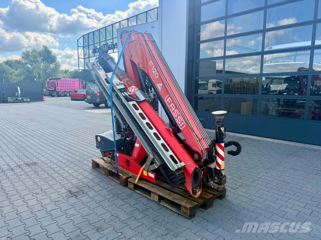 Fassi F120B.1.23 E-Dynamic – 2013 – 3x Hydraulisch Rabljeni žerjavi za vsak teren