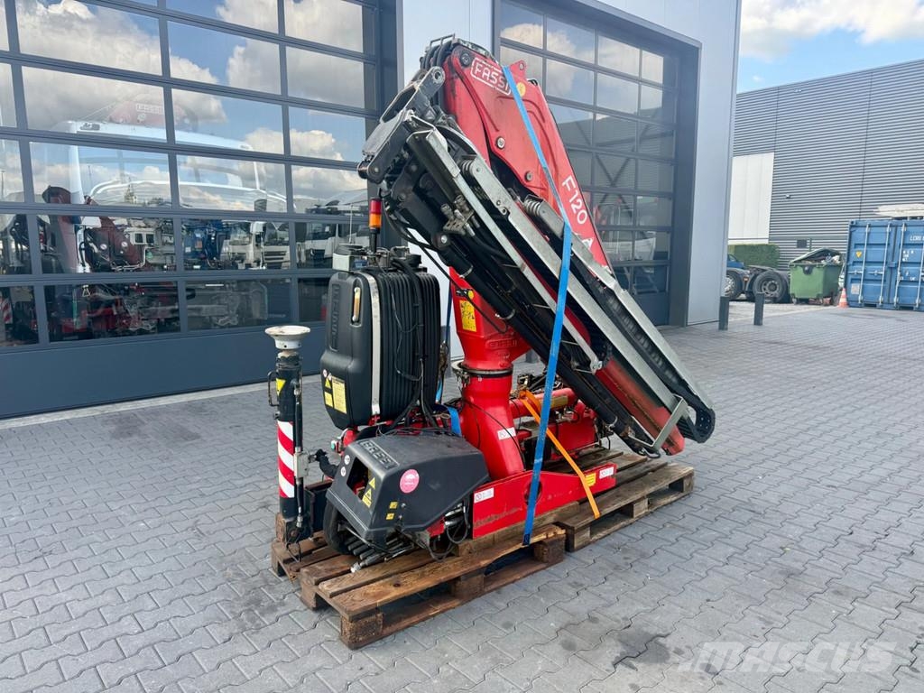 Fassi F120B.1.23 E-Dynamic – 2013 – 3x Hydraulisch Rabljeni žerjavi za vsak teren
