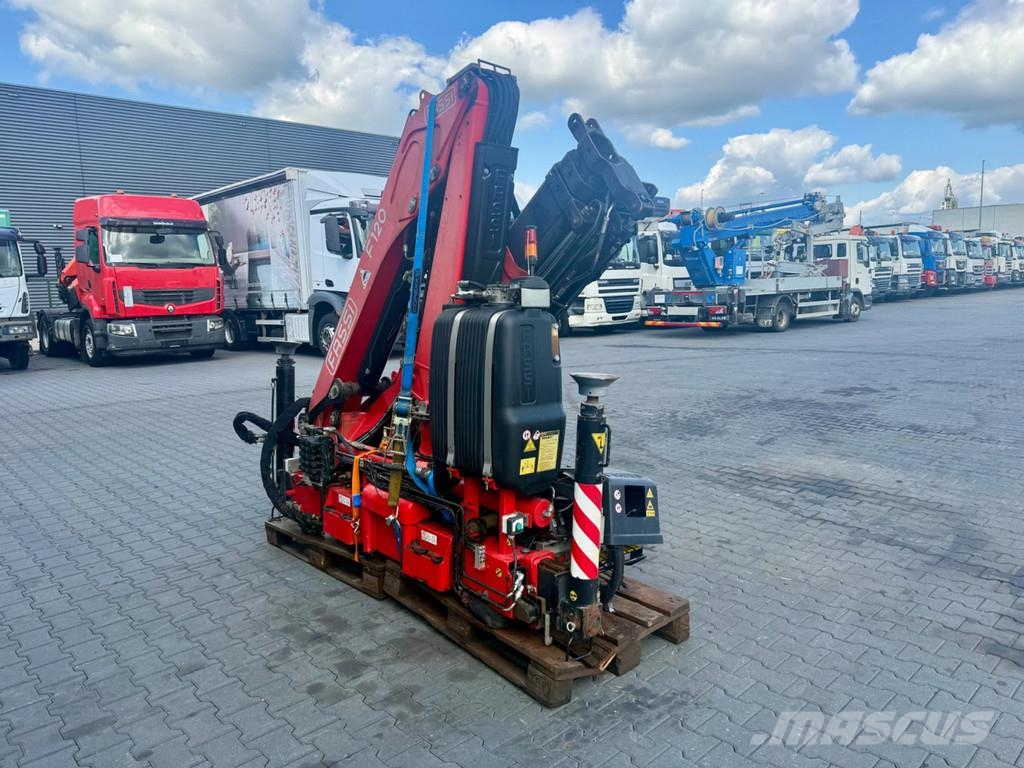 Fassi F120B.1.23 E-Dynamic – 2013 – 3x Hydraulisch Rabljeni žerjavi za vsak teren
