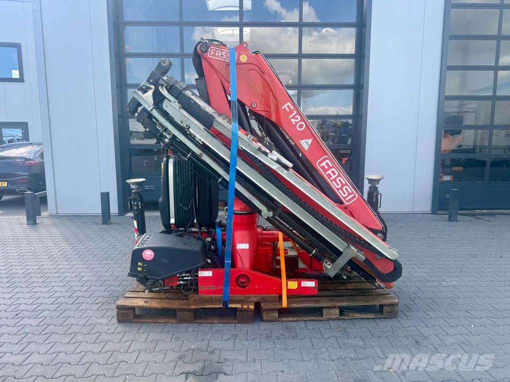 Fassi F120B.1.23 E-Dynamic – 2013 – 3x Hydraulisch Rabljeni žerjavi za vsak teren