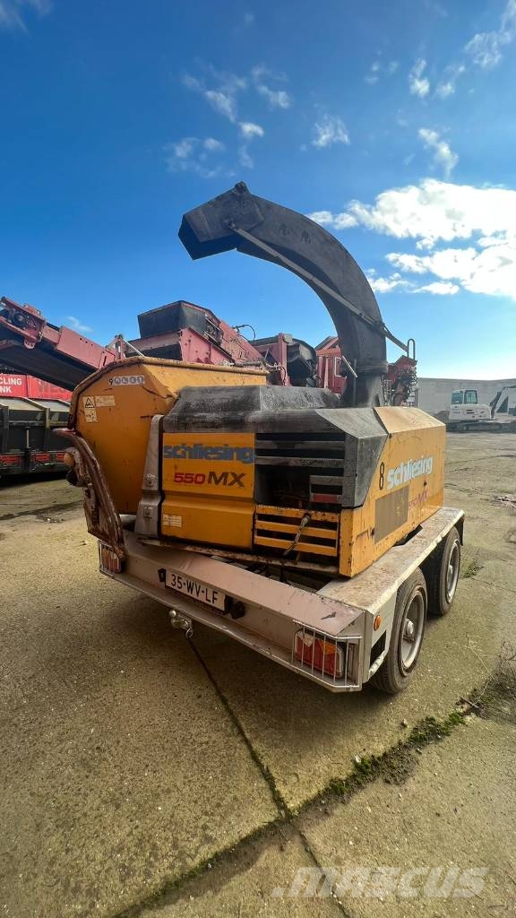 Schliesing 550 MX Drobilci lesa