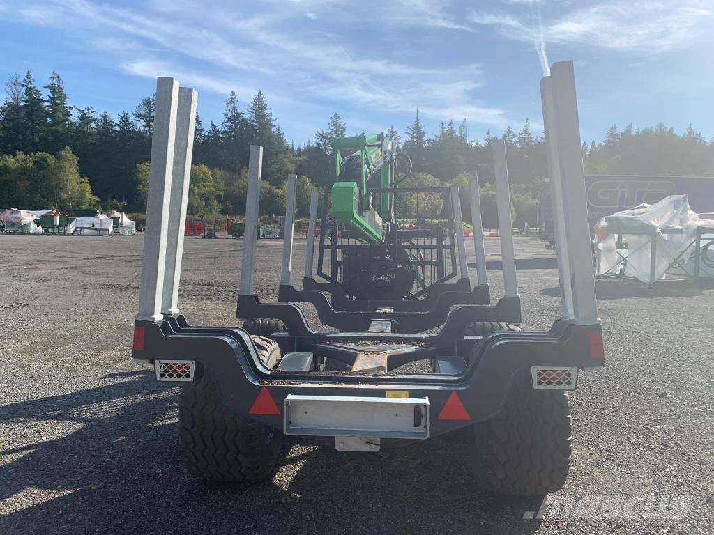 Botex Oniar XL PRO-14 Timber Trailer with 8800 Loader Šumarske prikolice