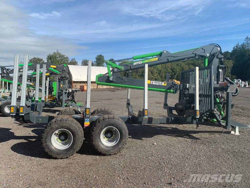Botex Oniar XL PRO-14 Timber Trailer with 8800 Loader Šumarske prikolice