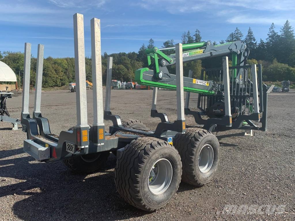 Botex Oniar XL PRO-14 Timber Trailer with 8800 Loader Šumarske prikolice