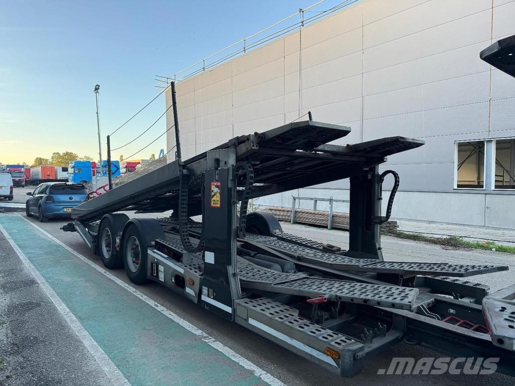 Mercedes-Benz Actros 1843 4X2 EURO 6 + KAESSBOHRER 2 AXLE TRAILE 차량 수송차