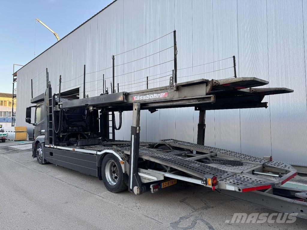Mercedes-Benz Actros 1843 4X2 EURO 6 + KAESSBOHRER 2 AXLE TRAILE Oprijwagen