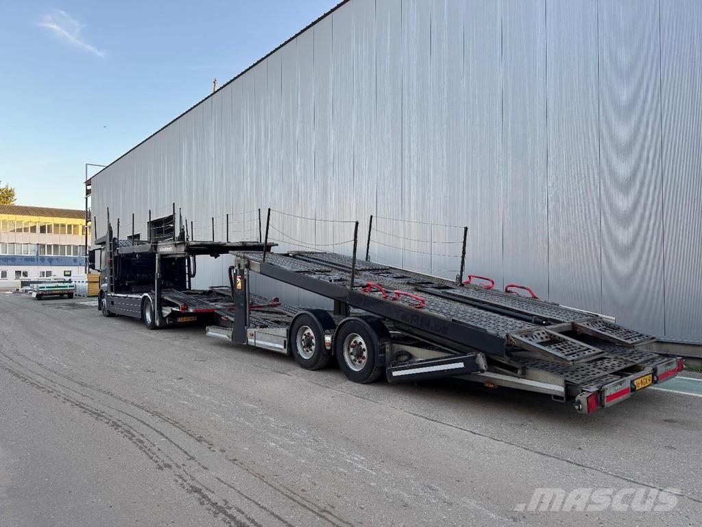 Mercedes-Benz Actros 1843 4X2 EURO 6 + KAESSBOHRER 2 AXLE TRAILE Oprijwagen
