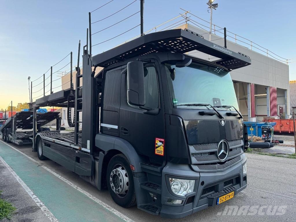 Mercedes-Benz Actros 1843 4X2 EURO 6 + KAESSBOHRER 2 AXLE TRAILE Oprijwagen