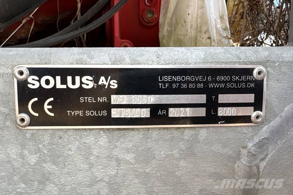 Solus ST8000, Slamsugningsvagn ( använd fåtal timmar ) Construction - Others