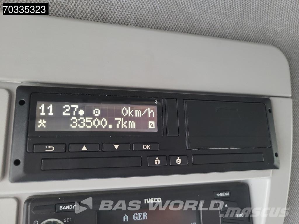 Iveco Eurocargo 75E190 4X2 8tonner 1000kg Tailgate Autom Camiones de caja de lona