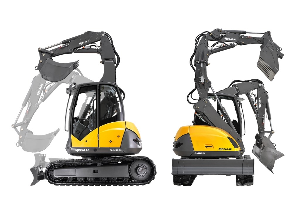 Mecalac 8 MCR Excavadoras 7t - 12t