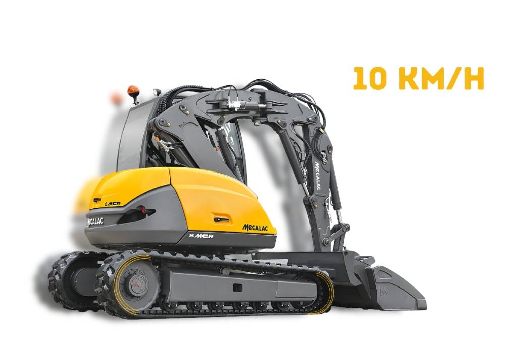 Mecalac 8 MCR Excavadoras 7t - 12t