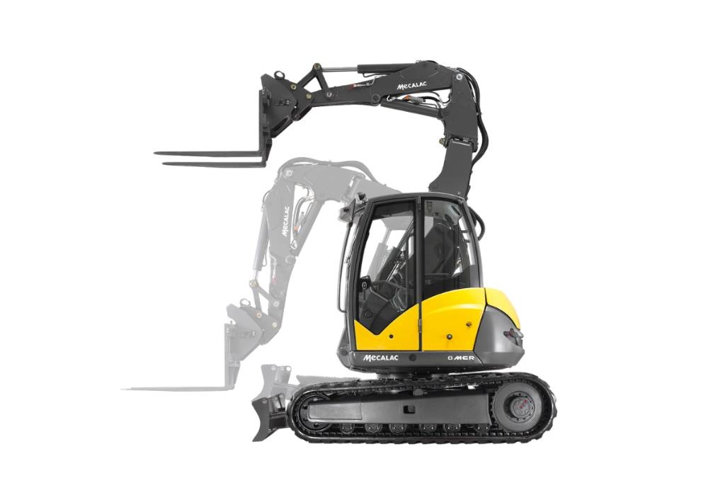 Mecalac 8 MCR Excavadoras 7t - 12t