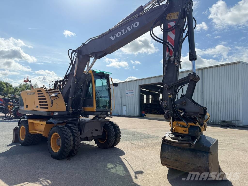 Volvo EW 160 B with rotortilt Ratasekskavaatorid