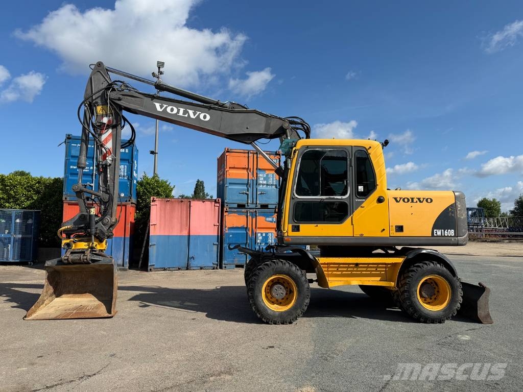 Volvo EW 160 B with rotortilt Ratasekskavaatorid