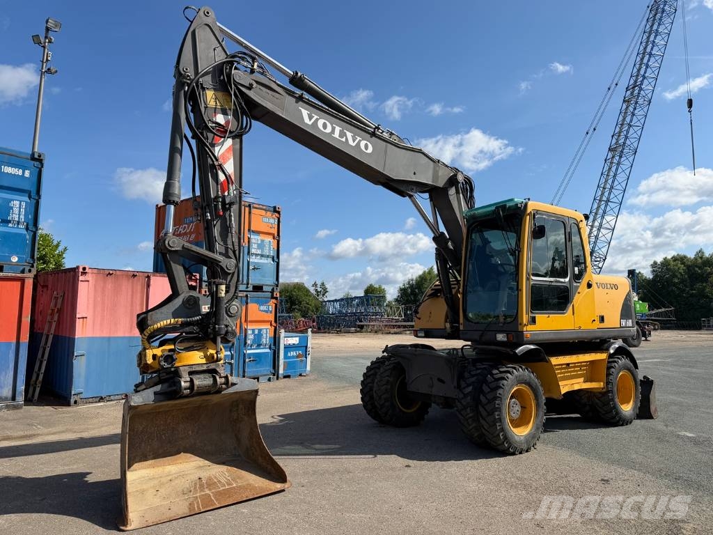 Volvo EW 160 B with rotortilt Ratasekskavaatorid
