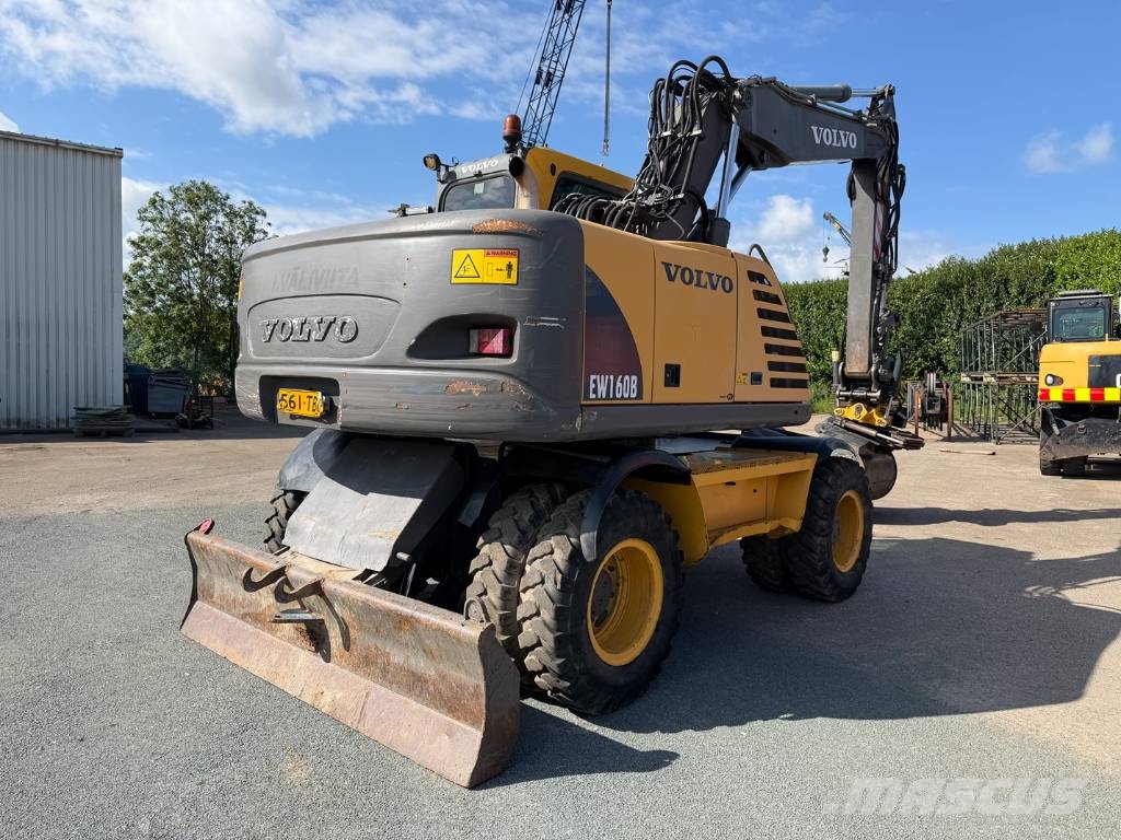 Volvo EW 160 B with rotortilt Ratasekskavaatorid