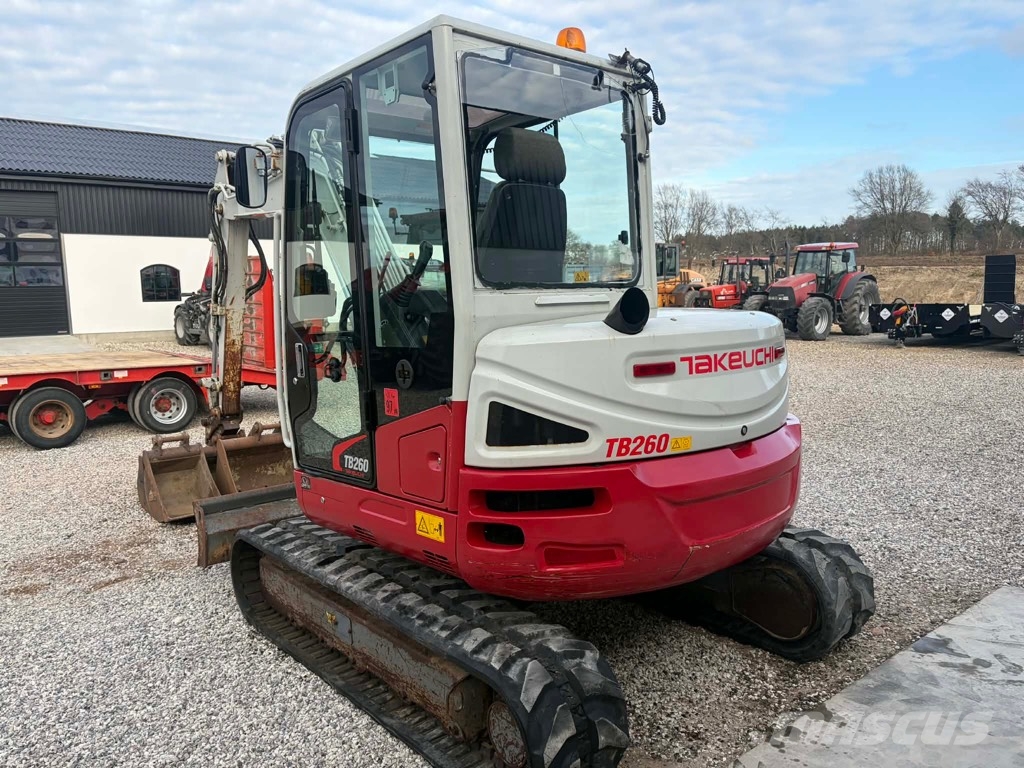 Takeuchi TB 260 Minigraafmachines < 7t